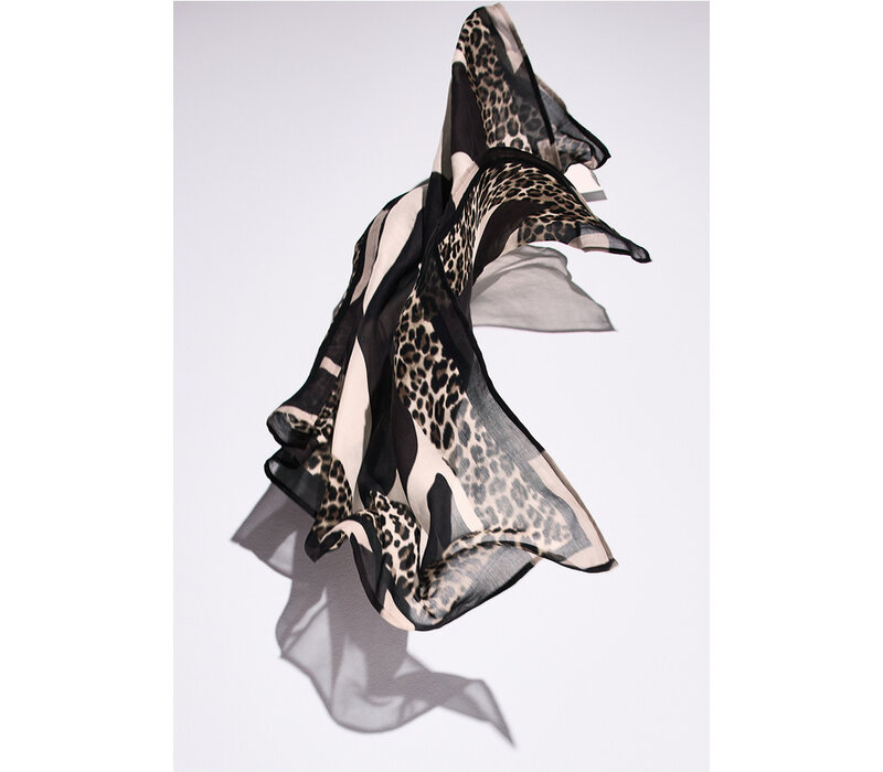Street One Modal Print Square Black
