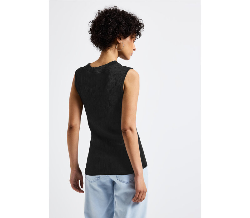Street One Basic Structure Turtle Neck Black