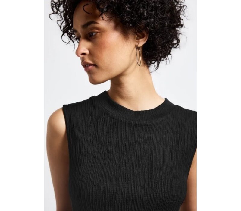 Street One Basic Structure Turtle Neck Black