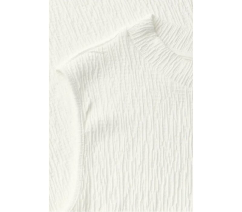 Street One Basic Structure Turtle Neck Off White