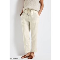 Street One Paperbag High Waist Slim Leg Moonstone Sand
