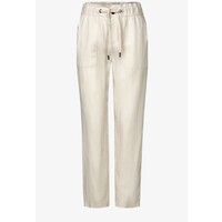 Street One Paperbag High Waist Slim Leg Moonstone Sand