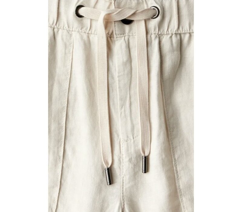 Street One Paperbag High Waist Slim Leg Moonstone Sand