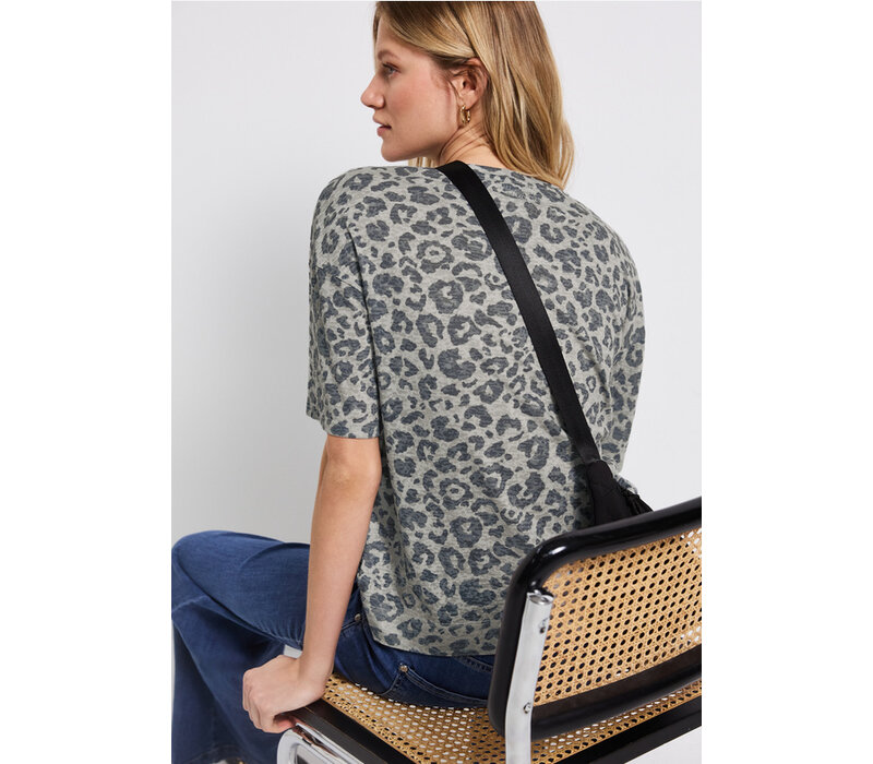 Street One Printed Burn Dessin Shirt Coastal Beige