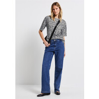 Street One Printed Burn Dessin Shirt Coastal Beige