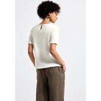 Street One Knit Look Shirt Off White