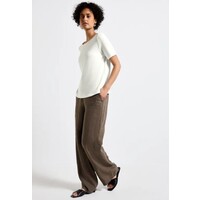 Street One Knit Look Shirt Off White