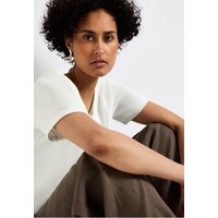 Street One Knit Look Shirt Off White