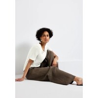 Street One Knit Look Shirt Off White