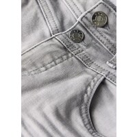 Street One Jane  Mid Waist  Bermuda Light Grey Washed