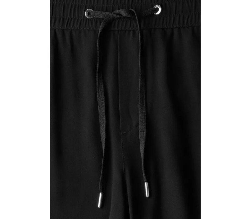 Street One Emee High Waist Wide Leg Black