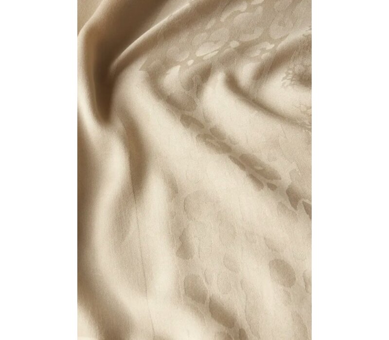 Street One Fine Jacquard Square Sjaal Coastal Beige