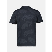 Lerros T-Shirt Serafino Classic Navy