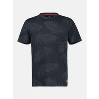 Lerros T-Shirt Serafino Classic Navy