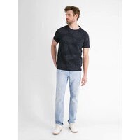 Lerros T-Shirt Serafino Classic Navy