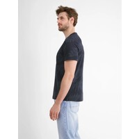Lerros T-Shirt Serafino Classic Navy