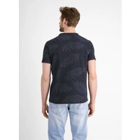 Lerros T-Shirt Serafino Classic Navy