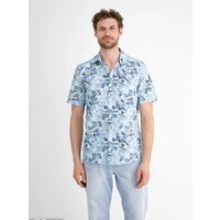 Lerros Overhemd Cobalt Blue