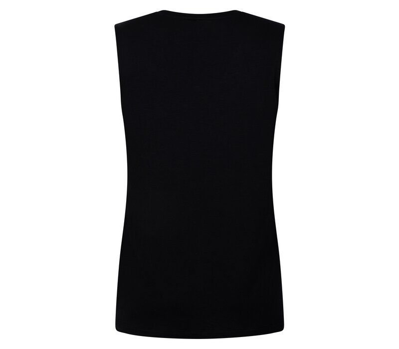 Zoso Print Top Black