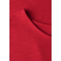 Street One Jersey Shirt with Knot Glory Red