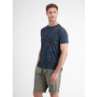 Lerros T-Shirt Serafino Classic Navy