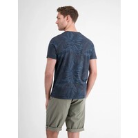 Lerros T-Shirt Serafino Classic Navy