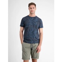 Lerros T-Shirt Serafino Classic Navy
