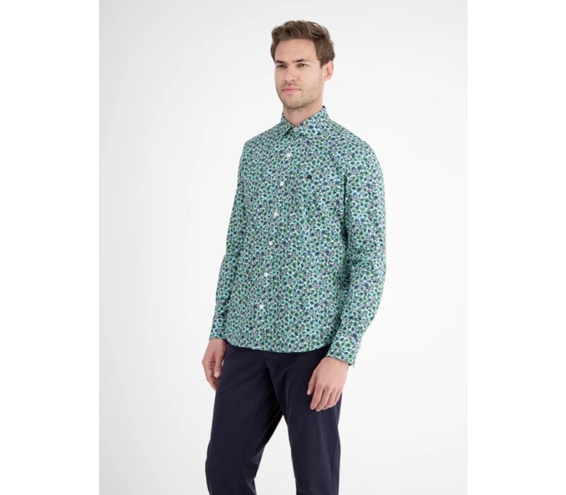 Lerros Overhemd Sage Green