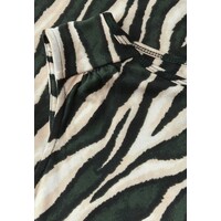 Street One Printed Basic Top Pine Grove Green