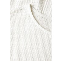 Street One Structure Shirt Off White