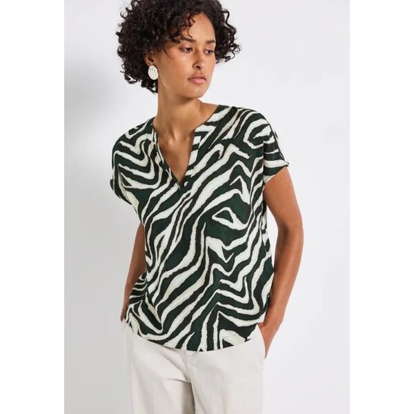 Street One Shirtblouse Splitneck 