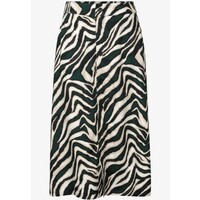 Street One Midi Button Skirt Pine Grove Green