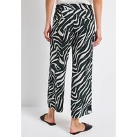 Street One Emee High Waist Wide Leg Pine Grove Green