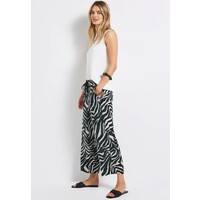 Street One Emee High Waist Wide Leg Pine Grove Green