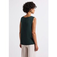 Street One Mat Mix Top Flap Detail Pine Grove Green
