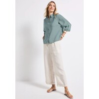 Street One Buttoned Shirtcollar Blouse Arona Blue