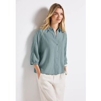 Street One Buttoned Shirtcollar Blouse Arona Blue
