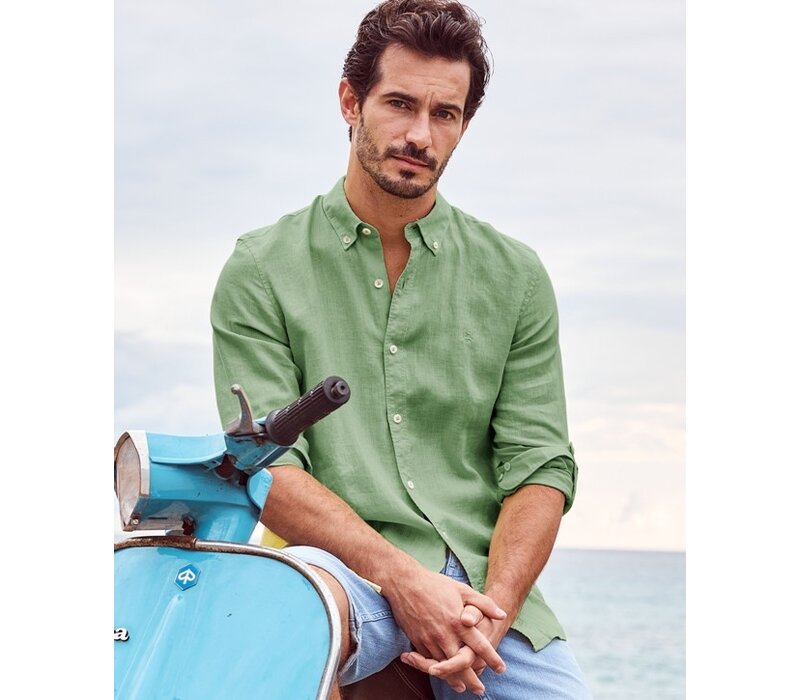 Lerros Overhemd Sage Green