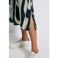 Street One Sleeveless Viscose Shirt Dress Tide Blue