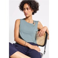 Street One Top Deco Detail Arona Blue