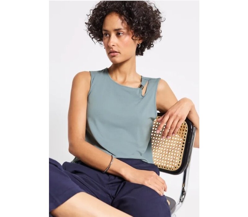 Street One Top Deco Detail Arona Blue