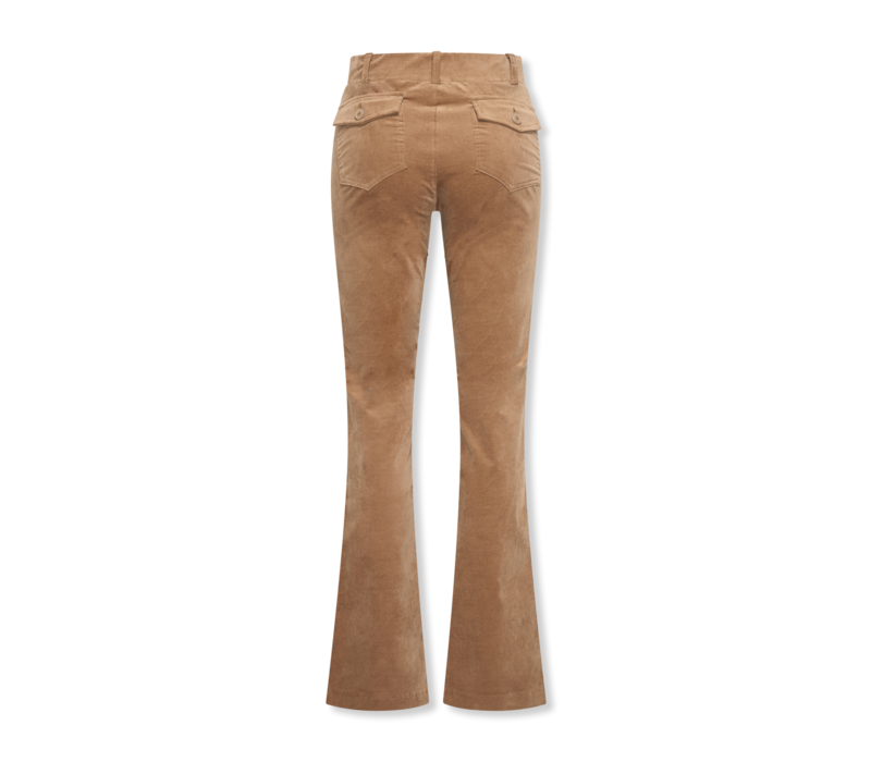 Helena Hart Broek Flair Velvet Camel