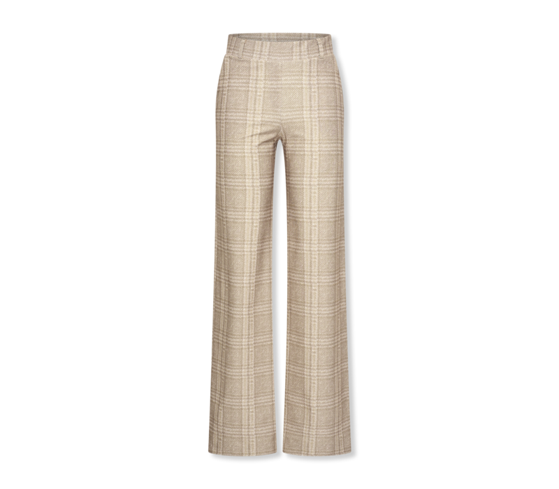 Helena Hart Broek Soul Lano Ruit Sand