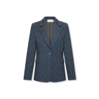 Helena Hart Blazer Ziggy Lano Tweed Marine