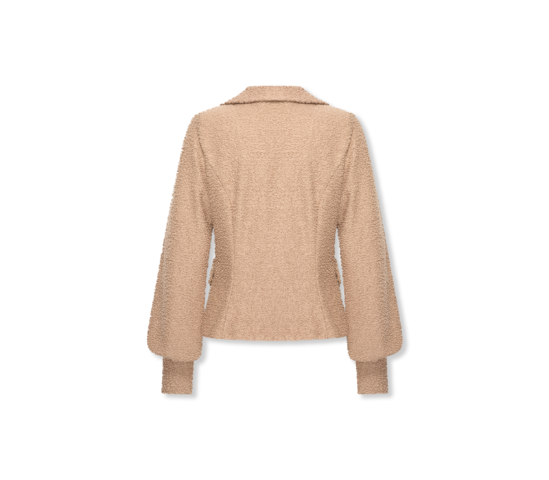 Helena Hart Blazer Lorie Frotte Camel
