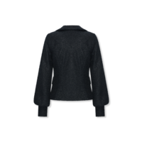 Helena Hart Blazer Lorie Frotte Zwart