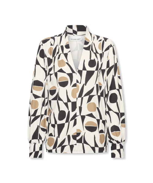 Helena Hart Helena Hart Top Jozzy Print Clash
