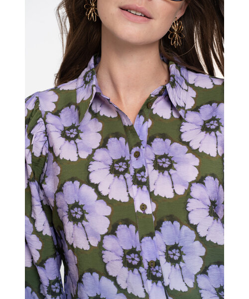 Geisha Geisha Blouse Print Flowers