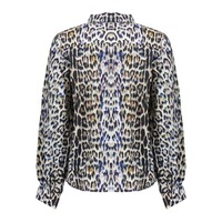 Geisha Blouse Animal Camel
