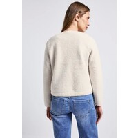 Street One Cool Teddy Jacket Tusk Cream